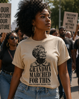 Grandma Marched For This Tee