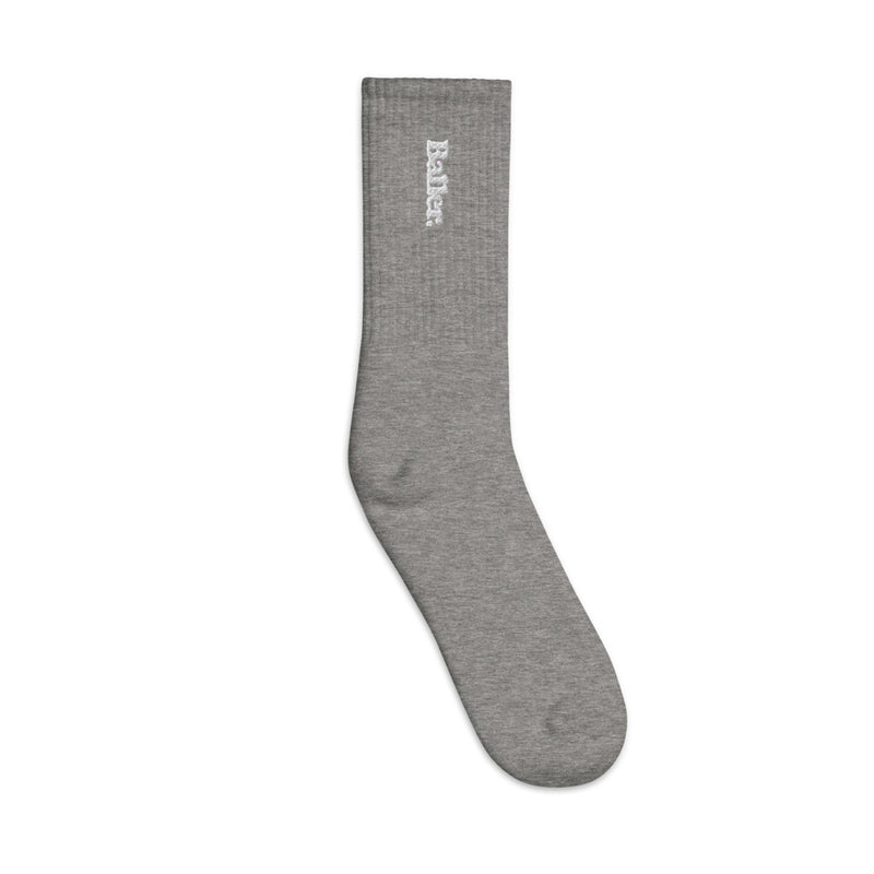 Baller Platinum Edition Signature Gray Socks