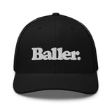 Baller Trucker Cap - BALLER MERCH