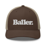 Baller Trucker Cap - BALLER MERCH