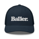Baller Trucker Cap - BALLER MERCH