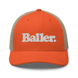 Baller Trucker Cap - BALLER MERCH